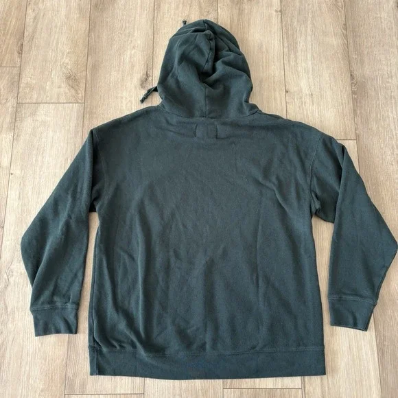 American Eagle Womens Size Large Sweatshirt Jegging Fit Green solid Ahh Mazingly - Picture 5 of 7